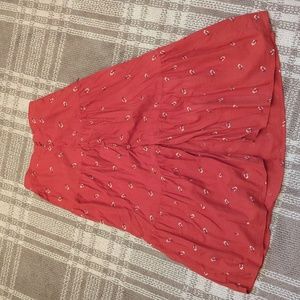 Old Navy midi skirt with buttons and pockets